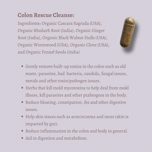 Colon Rescue Detox Capsules