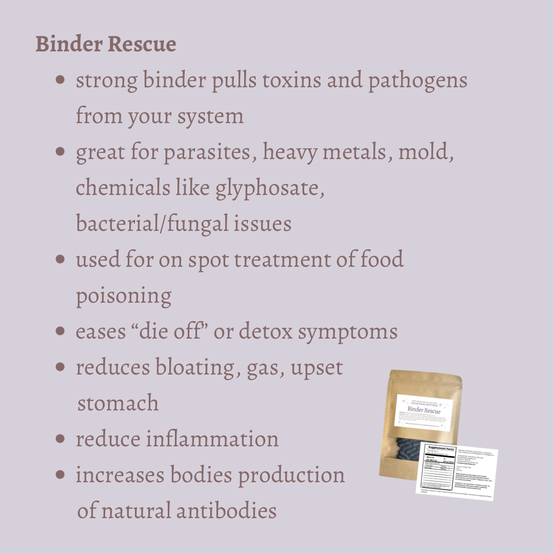 Cleanse Package w/ Binder Rescue: Colon Rescue, Sea Moss, Daily Digestive Support, & Tea