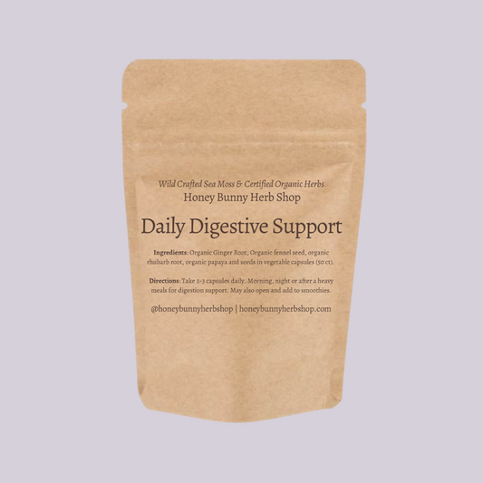 Daily Digestive Support Herbal Capsules (digestive support & bloat fighter)