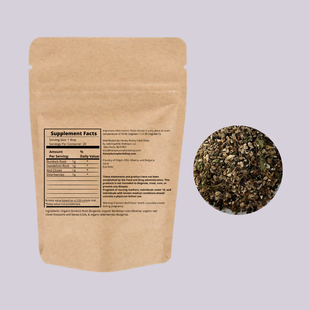 Drainage Support Package: Sea Moss, Daily Digestive Support & Tea